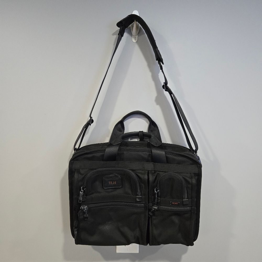 🐢 TUMI Alpha Expandable Organizer Laptop Briefcase